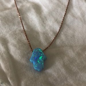 Blue Stone Necklace